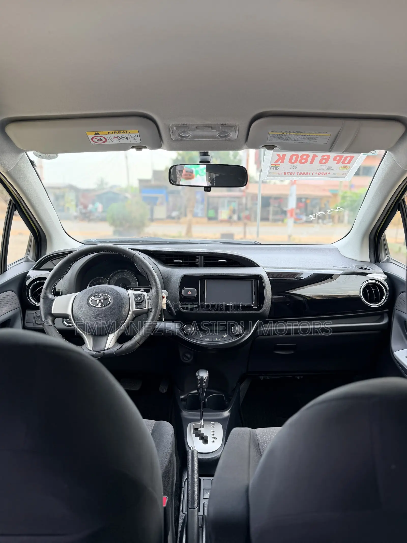 Toyota Vitz 1.3 FWD 5dr 2015 Yellow