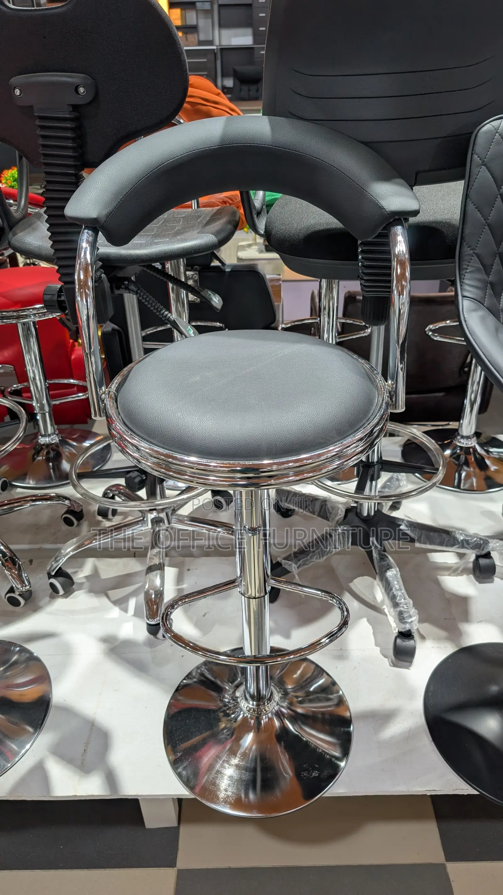 Chrome Bar Stool