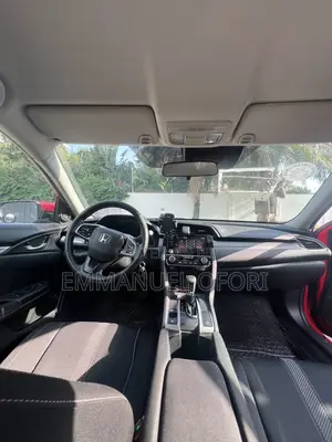 Honda Civic LX Sedan 2019 Red