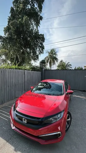 Honda Civic LX Sedan 2019 Red