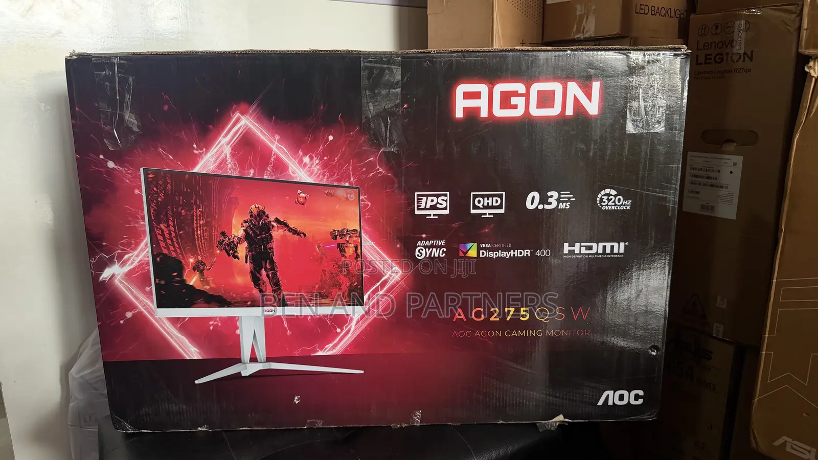 AOC Agon 27” Qhd, Ips, 320hz, HDR Gaming Monitor