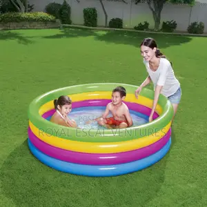 Kids Splash & Play Inflatable Play Center - Kids Swimming Pool.
