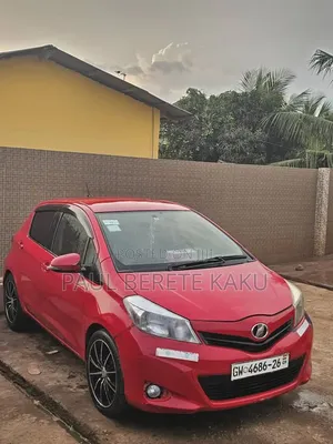 Toyota Vitz 1.3 FWD 3dr 2012 Red