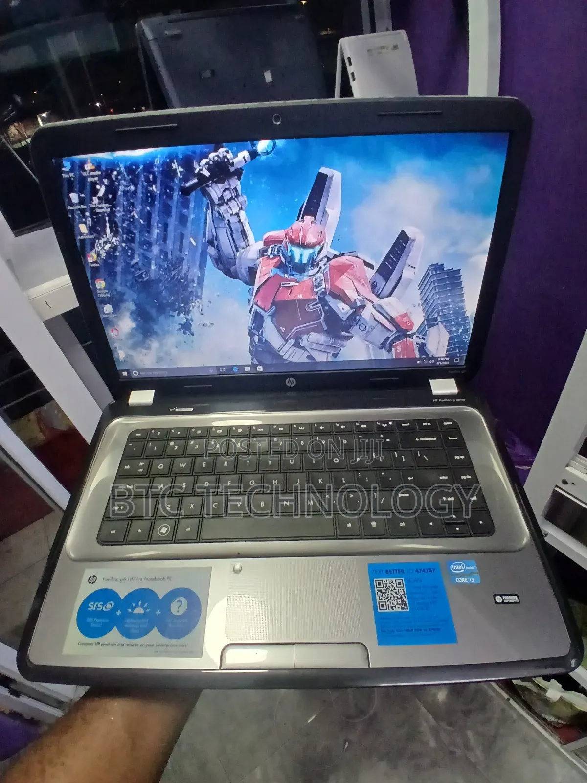 Laptop HP Pavilion G6 8GB Intel Core i3 HDD+SSD 640GB