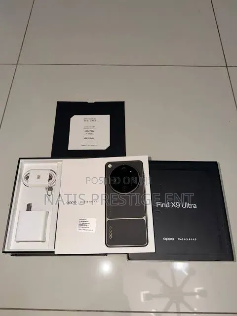 New Oppo Find X9 Ultra 1 TB Black