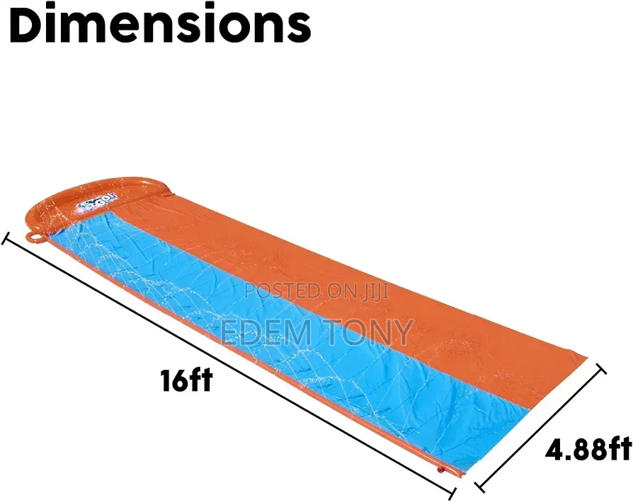 Bestway H20GO Double Lane Inflatable Slip Water Slide for Kids