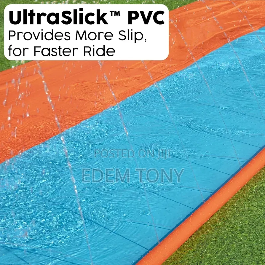 Bestway H20GO Double Lane Inflatable Slip Water Slide for Kids