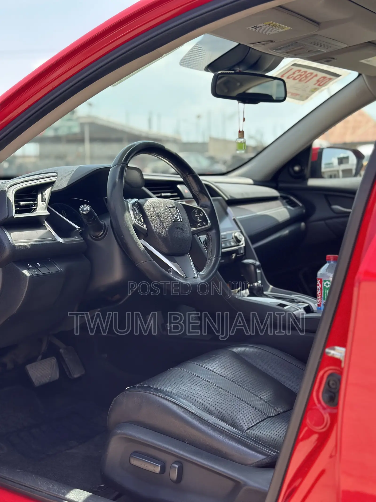 Honda Civic Touring 4dr Sedan (1.5L 4cyl) 2017 Red