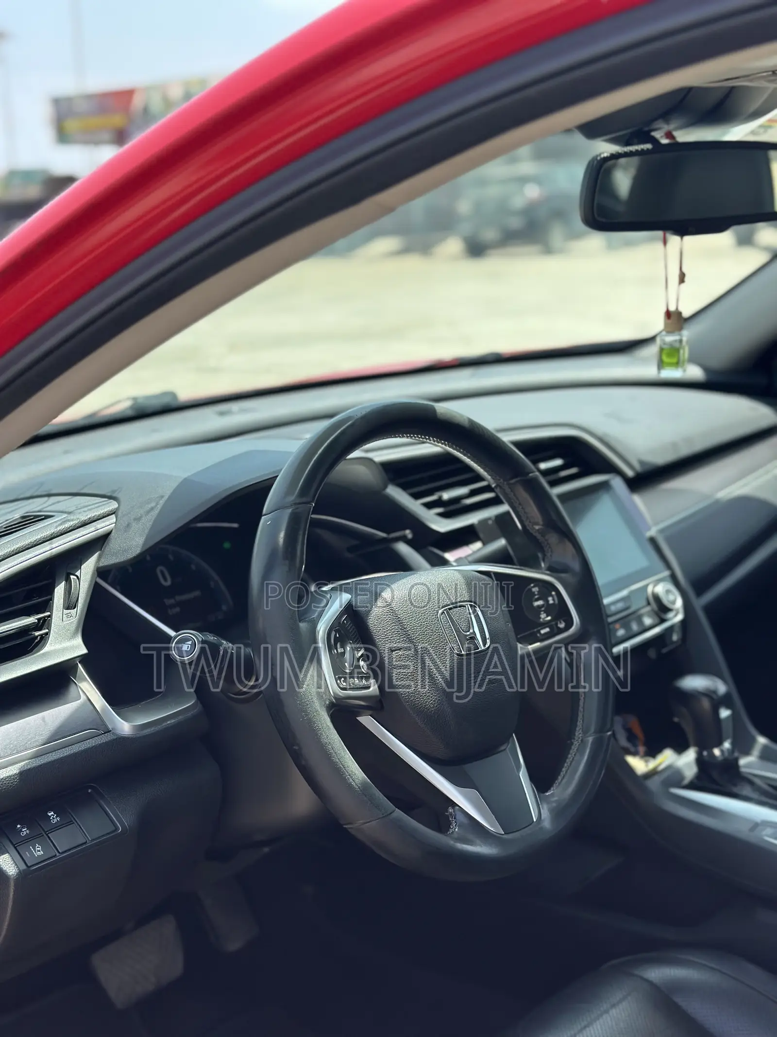 Honda Civic Touring 4dr Sedan (1.5L 4cyl) 2017 Red