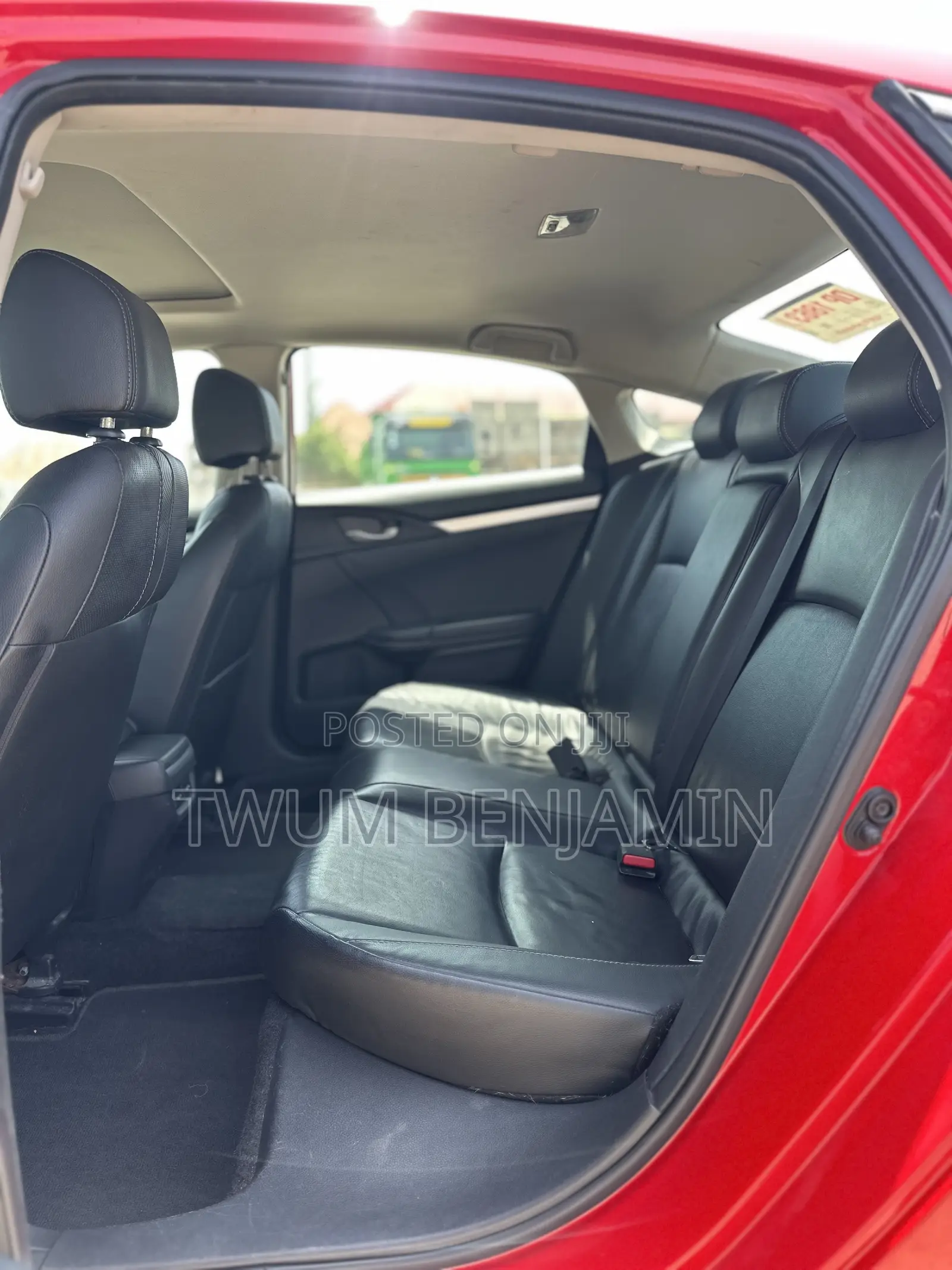 Honda Civic Touring 4dr Sedan (1.5L 4cyl) 2017 Red