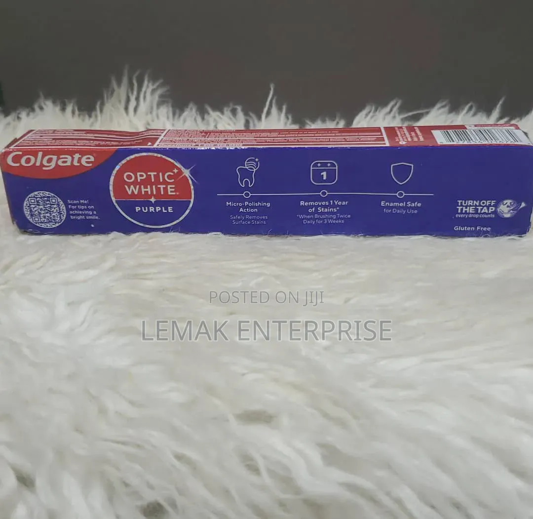 Colgate Optic White Purple Teeth Whitening Toothpaste 70.8g