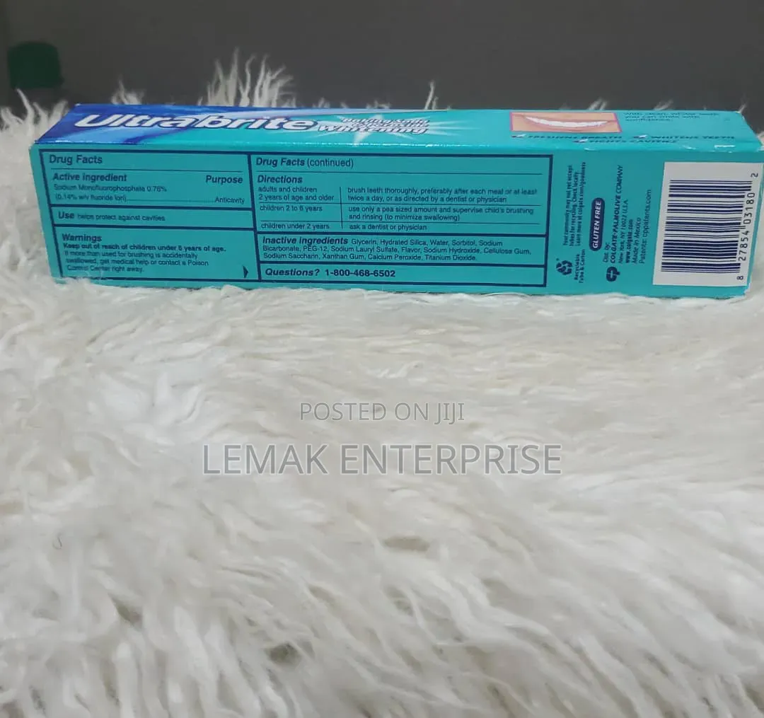 Ultra Brite Baking Soda & Peroxide Whitening Toothpaste