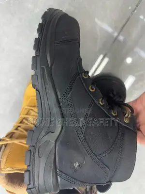 High Cut Tactical Safety Boots With Side Zipper
