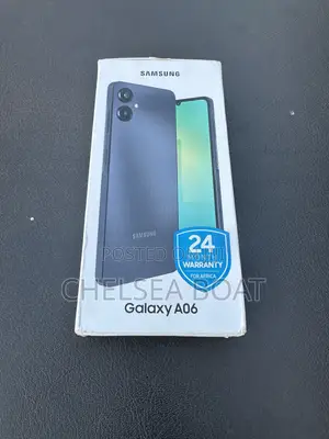 New Samsung Galaxy A06 5G 128 GB Black
