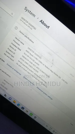 Laptop HP Probook 11 EE G1 16GB AMD Ryzen HDD+SSD 500GB