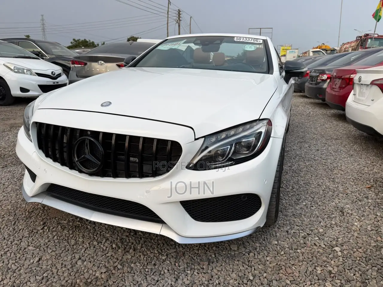 Mercedes-Benz C43 4Matic Sedan AWD (3.0L V6 9AM) 2017 White