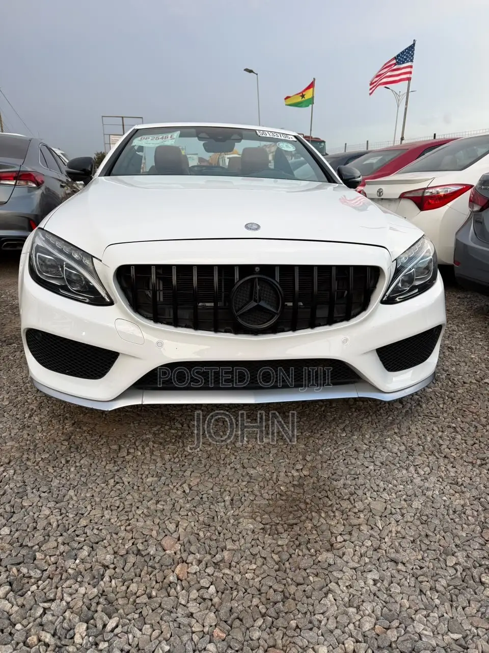 Mercedes-Benz C43 4Matic Sedan AWD (3.0L V6 9AM) 2017 White