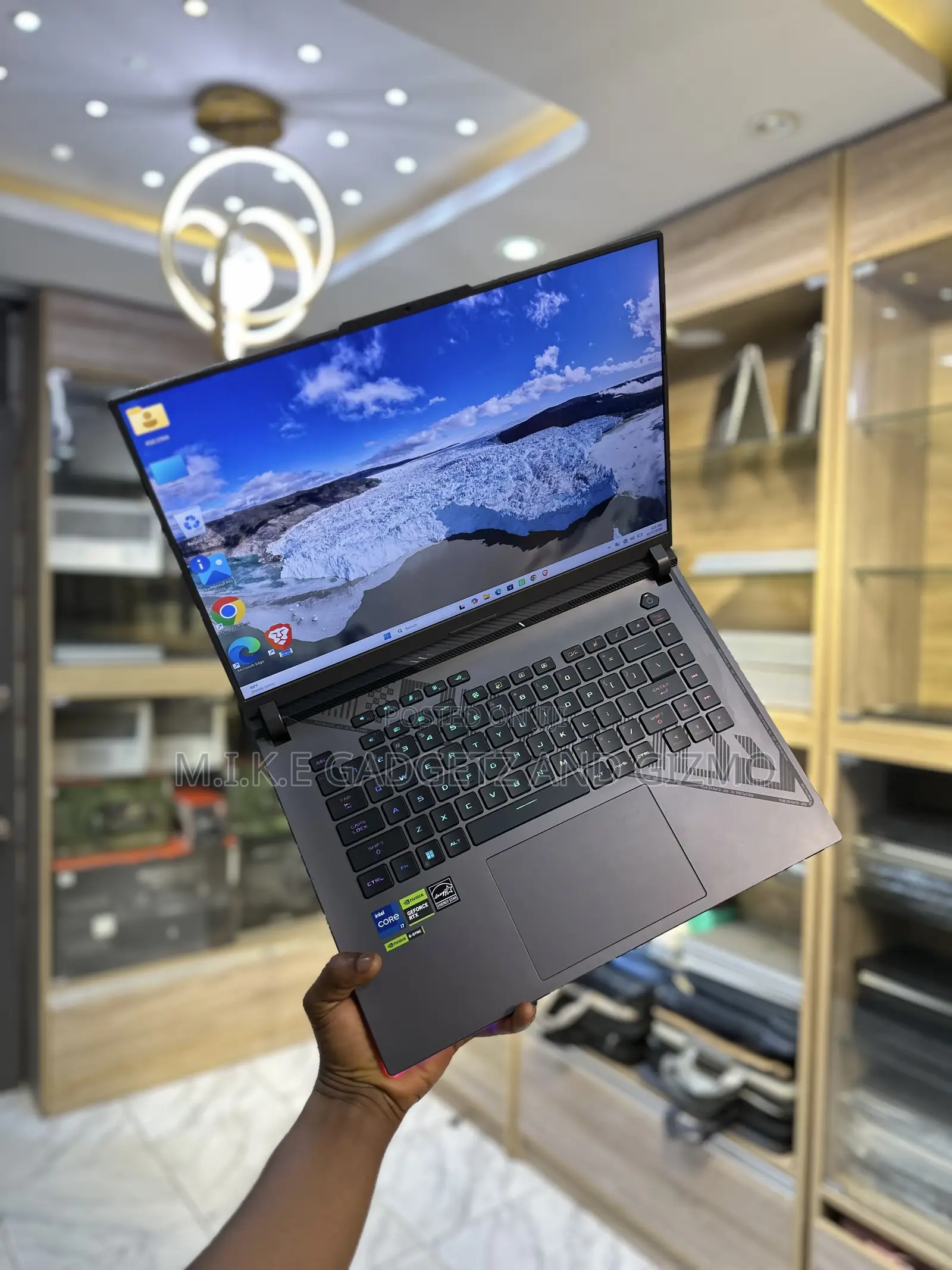 Laptop Asus ROG Strix G16 G614 16GB Intel Core i7 SSD 1T