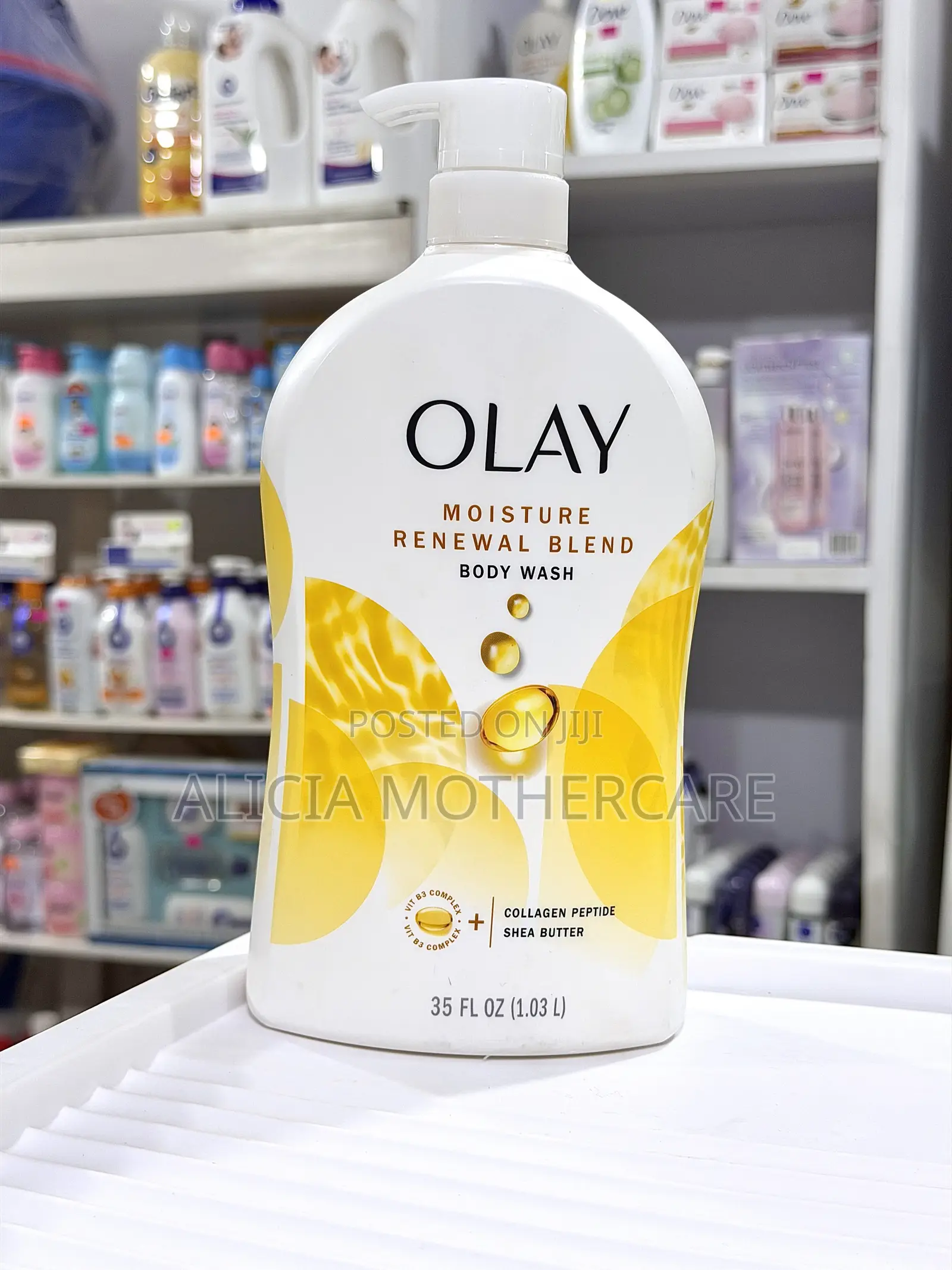 Olay Moisture Renewal Body Wash 1.03L