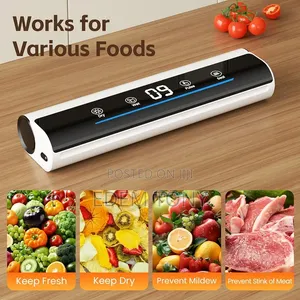 Vacuum Sealer Machine, With LED Display & Voice Activated