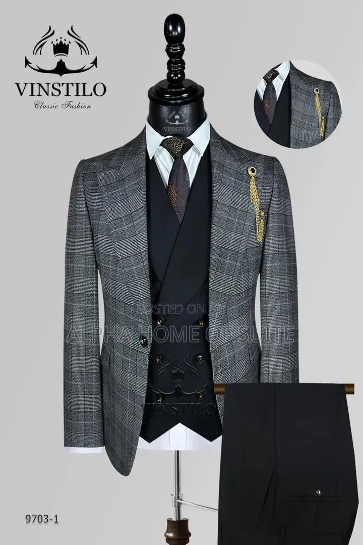 Executive 3pcs Suit Available in Stock