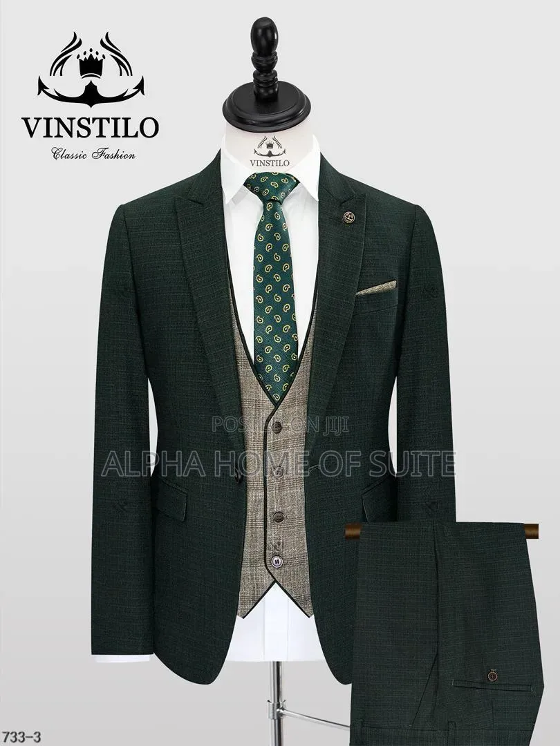 Executive 3pcs Suit Available in Stock