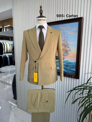 Executive Side Lock Breasted Suit