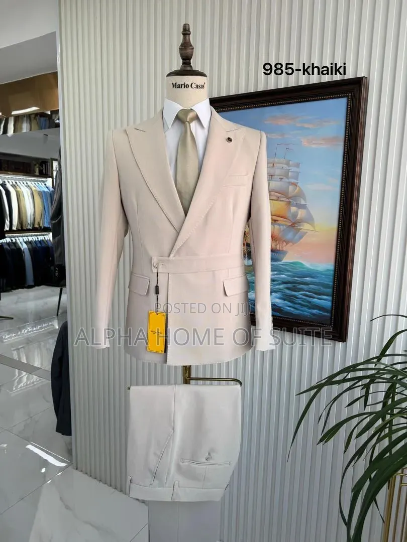 Executive Side Lock Breasted Suit