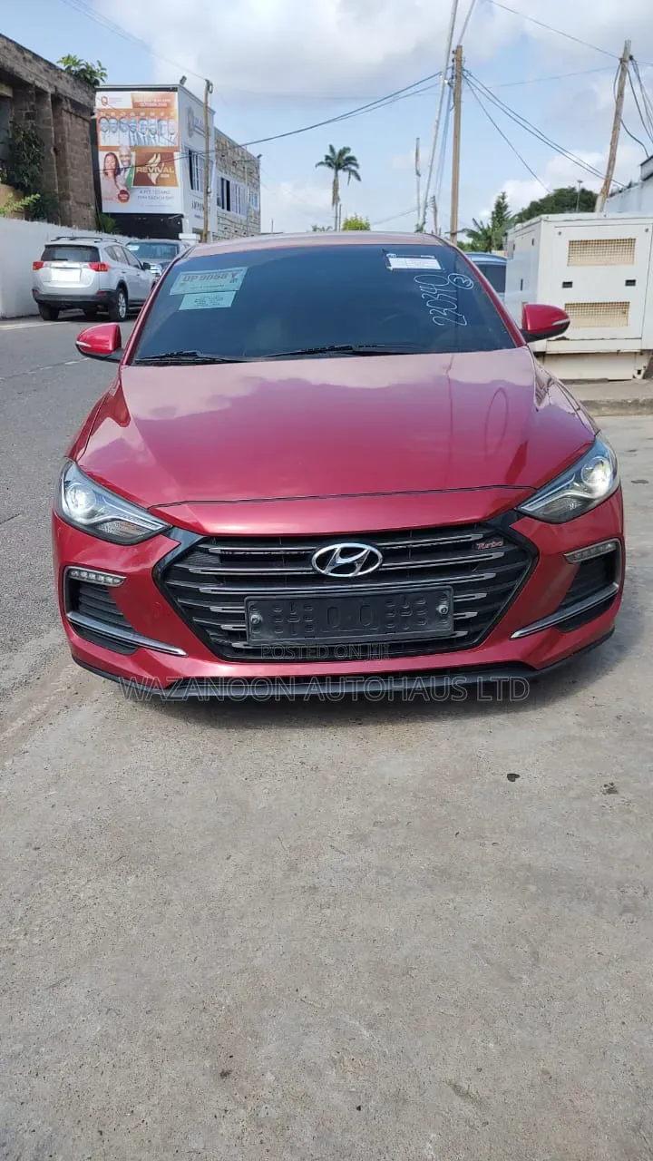 Hyundai Avante 2017 Red