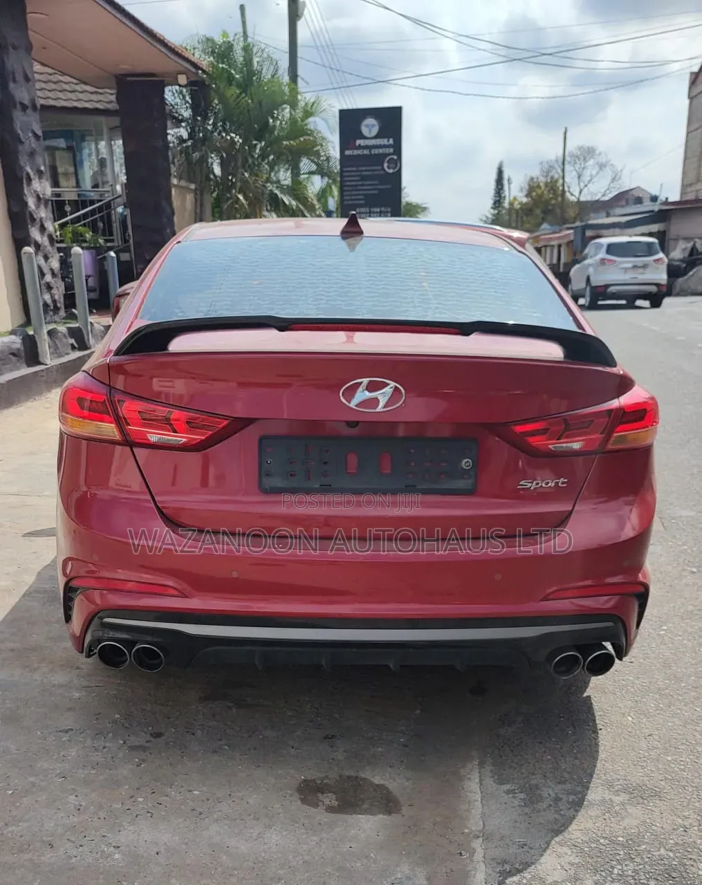 Hyundai Avante 2017 Red