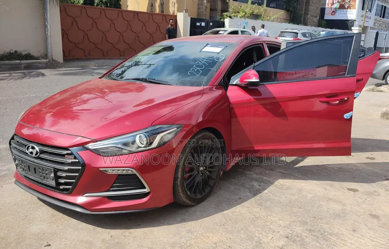 Hyundai Avante 2017 Red
