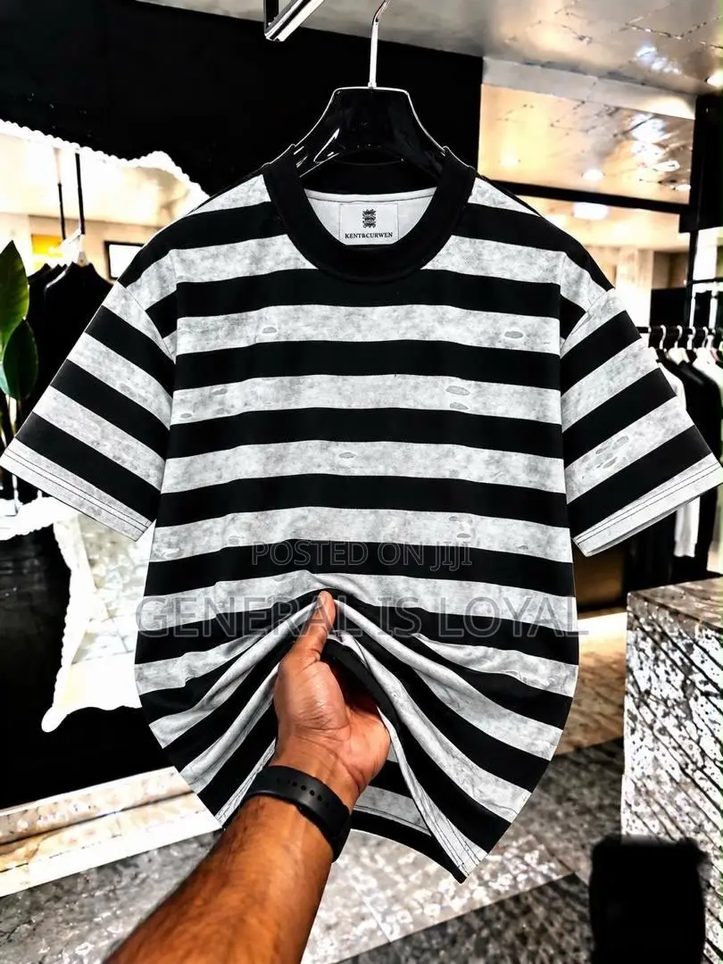 Stripped Men’s Cotton Heavy T Shirt