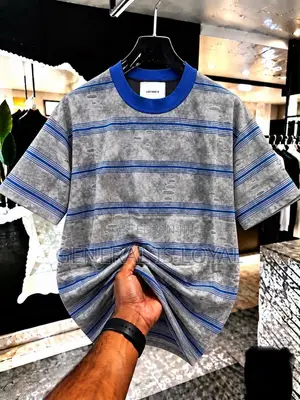 Stripped Men’s Cotton Heavy T Shirt