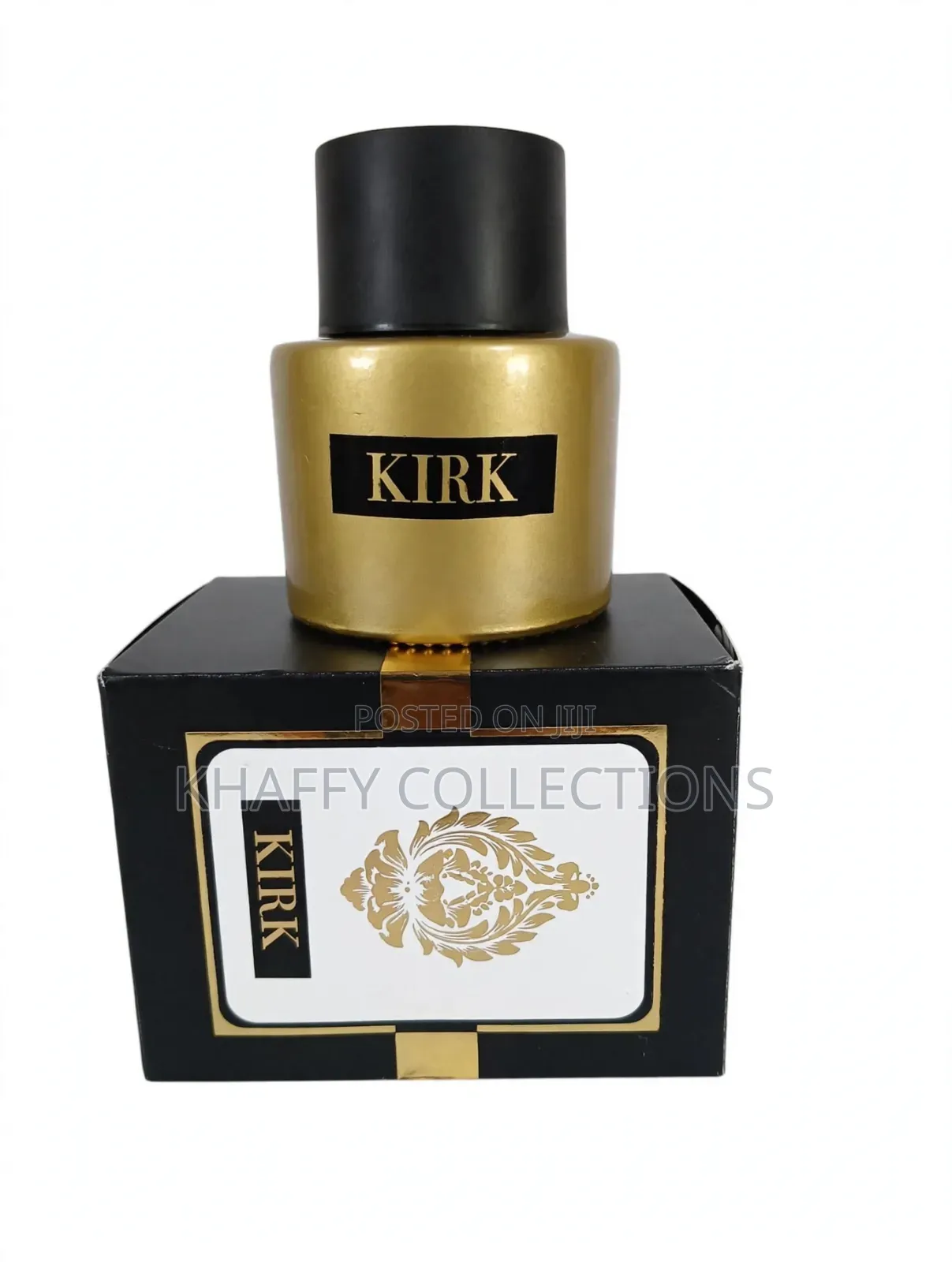 KIRK Gold Eau De Parfum - Luxury Unisex Perfume - Gold Bottle