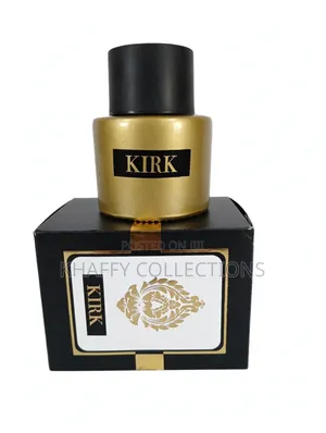 KIRK Gold Eau De Parfum - Luxury Unisex Perfume - Gold Bottle