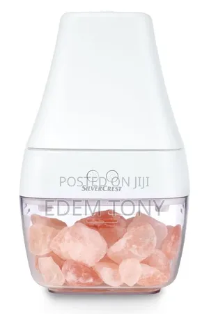 SilverCrest Ultrasonic Aroma Diffuser With a Salt Crystal Design