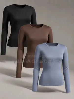 Longsleeves Basic Top for Ladies