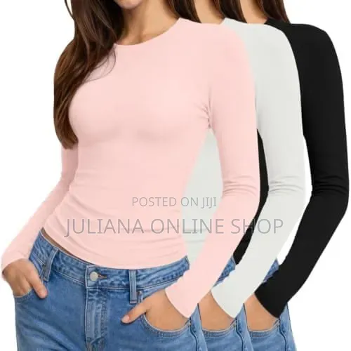 Longsleeves Basic Top for Ladies