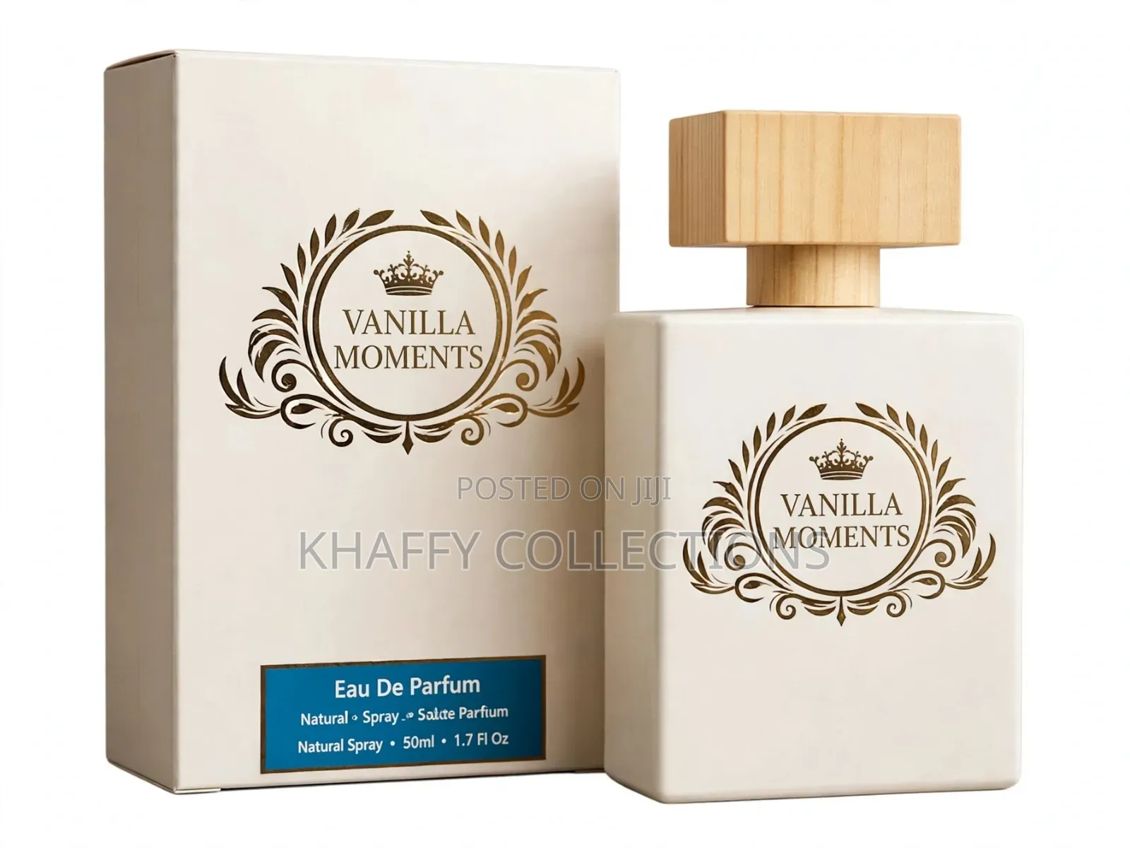 Vanilla Moments Eau De Parfum - 50ml - Sweet Vanilla Luxury Scent