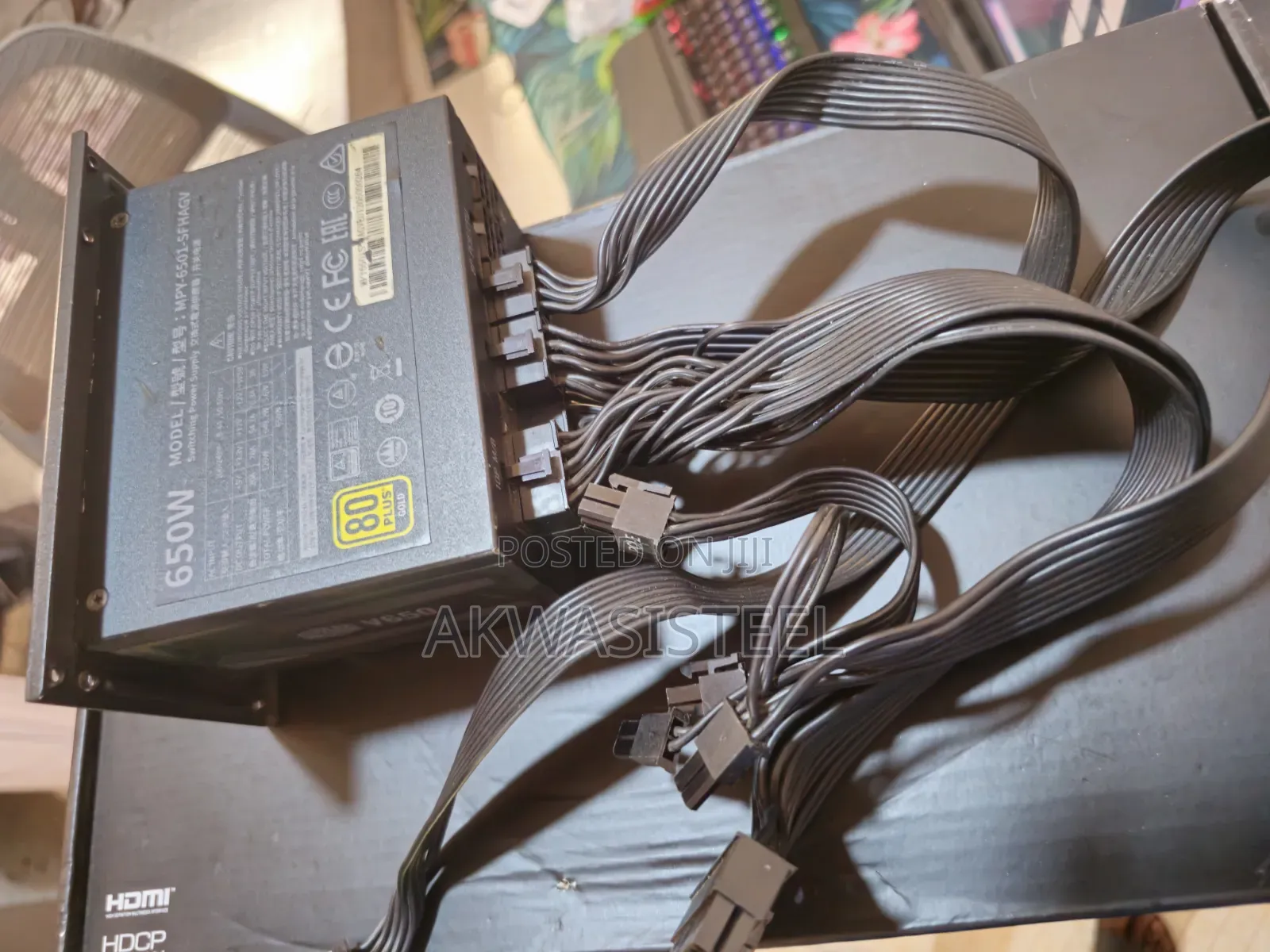 Cooler Master V650 SFX Gold 650W Fully Modular PSU (80 PLUS Gold)
