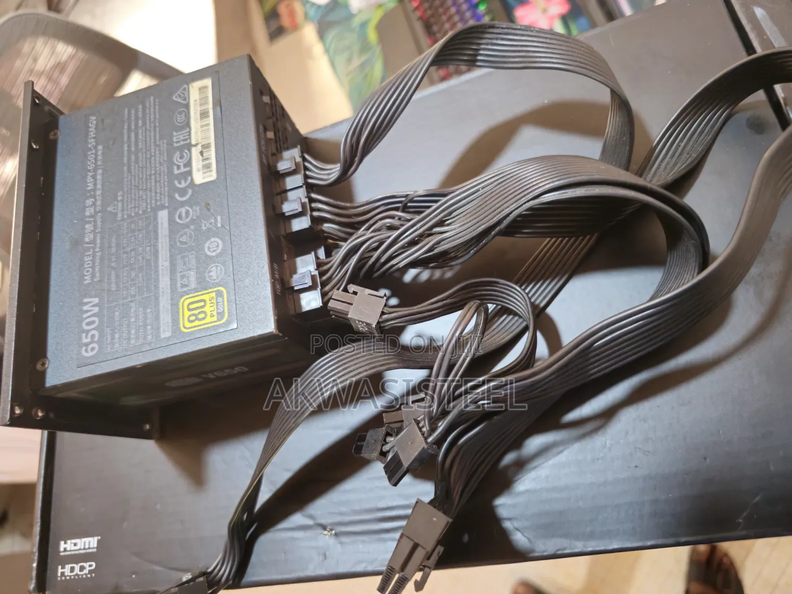 Cooler Master V650 SFX Gold 650W Fully Modular PSU (80 PLUS Gold)