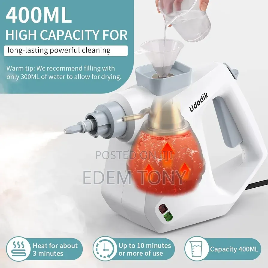 Udodik Multifunctional Handheld Steam Cleaner (Model QL-QX833)