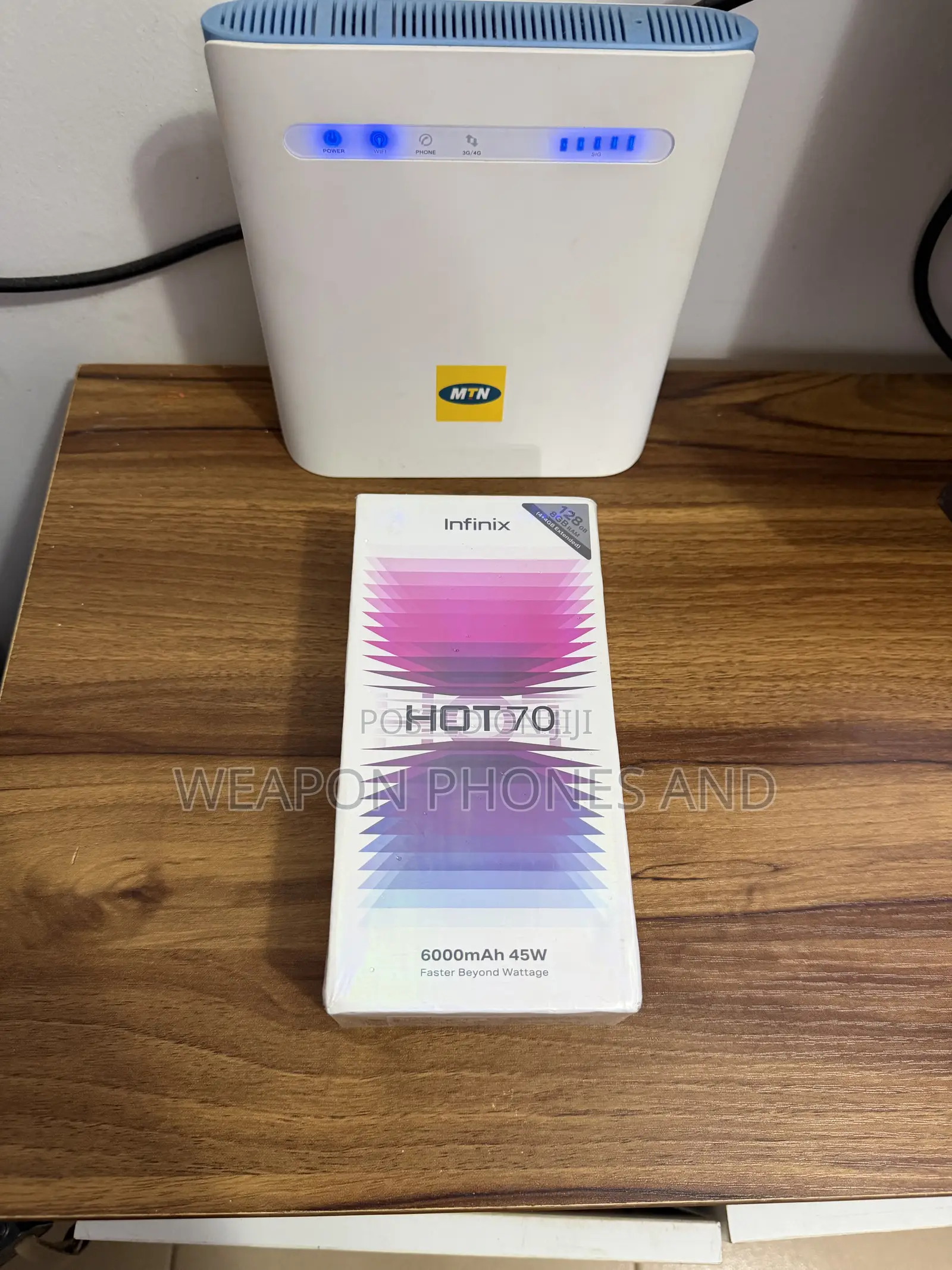 New Infinix Hot 70 128 GB Silver
