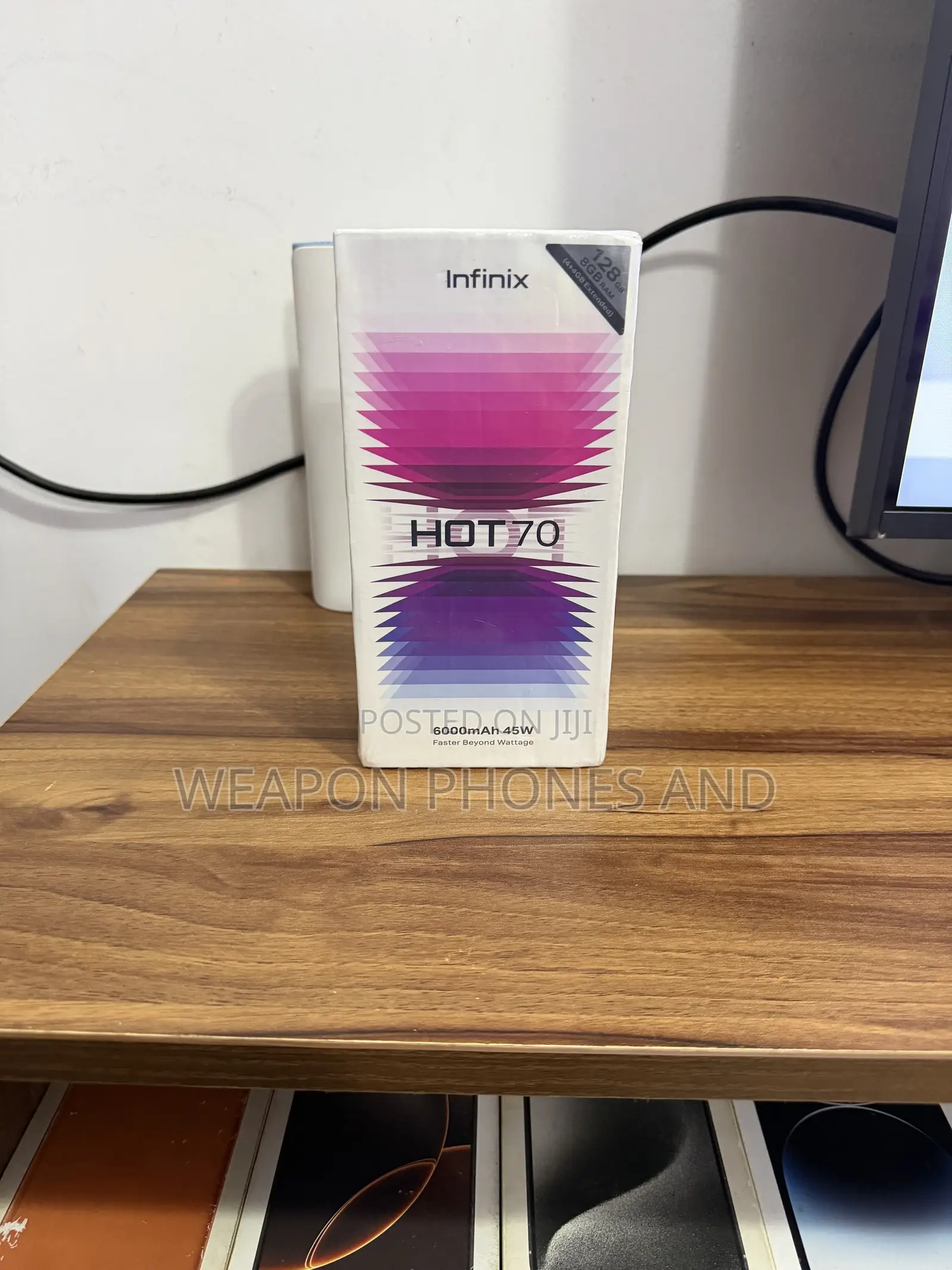 New Infinix Hot 70 128 GB Silver
