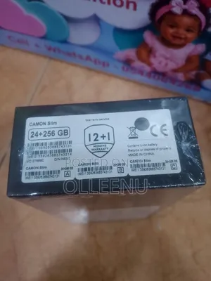 New Tecno Camon Slim 256 GB