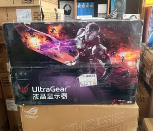 LG Ultragear 27” Qhd, Ips, 180hz, HDR Gaming Monitor