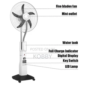Rechargeable Mist Fan - 18" Inches