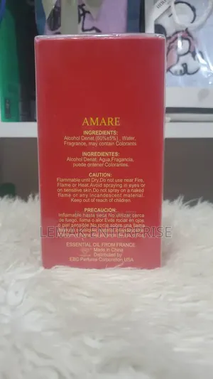 EBC Amare Eau De Parfum for Women (100 Ml / 3.4 Fl. Oz.), A