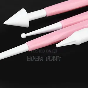 Cyrank 8Pcs Fondant Tool, Cake Decorating Hand Double Head