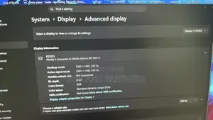 Titan Army 25” QHD, IPS, 240hz, HDR 1ms Gaming Monitor